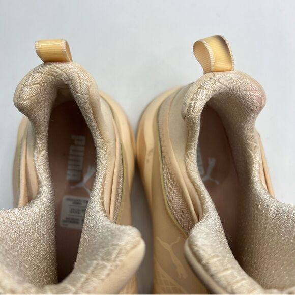 Puma Fierce KRM Beige Slip-On Stretch Athletic Shoes - Picture 9 of 10